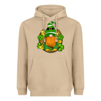 Mushroom st patricks day gnomes horseshoe shamrock gold Heavyweight Hoodie - Artiststas