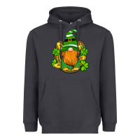 Smoke st patricks day gnomes horseshoe shamrock gold Heavyweight Hoodie - Artiststas
