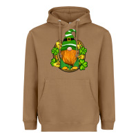 Toasted Coconut st patricks day gnomes horseshoe shamrock gold Heavyweight Hoodie - Artiststas
