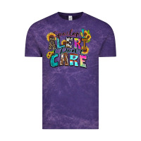 Cloud Purple spoiler alert i don't care Vintage Tee - Zillion Design Studio