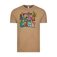 Vintage Coffee spoiler alert i don't care Vintage Tee - Zillion Design Studio