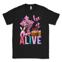Black he is alive easter Classic Tee - Neo Western