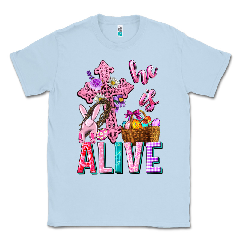 He Is Alive Easter Classic Tee by Neo Western | Teevron