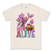 Natural he is alive easter Classic Tee - Neo Western