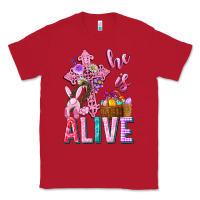 Red he is alive easter Classic Tee - Neo Western