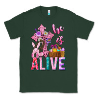 Sports Green he is alive easter Classic Tee - Neo Western
