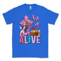 True Royal he is alive easter Classic Tee - Neo Western