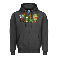 Lawyer Coffee Cups Zipper Hoodie | Teevron