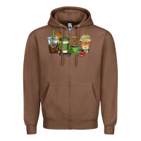 Chestnut lawyer coffee cups Zipper Hoodie - AdoDesignShop