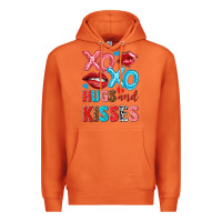 Carrot xo xo hugs and kisses Premium Hoodie - NancyCooperArtShop
