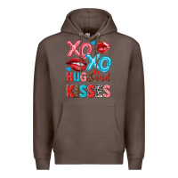 Coffee xo xo hugs and kisses Premium Hoodie - NancyCooperArtShop