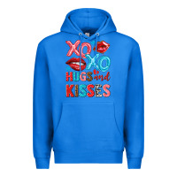 True Royal xo xo hugs and kisses Premium Hoodie - NancyCooperArtShop