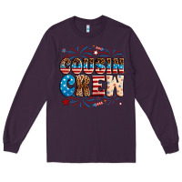 Plum Cousin crew Long Sleeve Tee - Neo Western