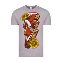 Sport Football  Lightning Bolt Vintage Tee | Teevron