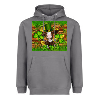 Storm st patricks day cow Heavyweight Hoodie - Artiststas