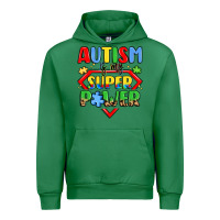 Emerald autism is my superpower Urban Hoodie - LillyAllenDesigns