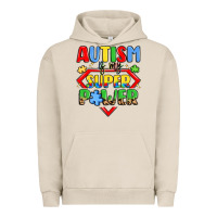 Pigment French Oak autism is my superpower Urban Hoodie - LillyAllenDesigns