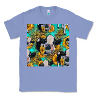 Colony Blue holstein cow seamless pattern Classic Tee - HRA Design Shop