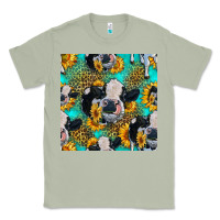 Matcha holstein cow seamless pattern Classic Tee - HRA Design Shop