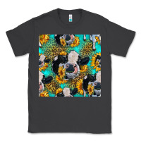 Smoke holstein cow seamless pattern Classic Tee - HRA Design Shop
