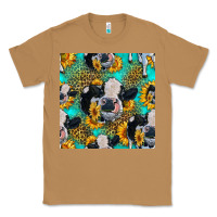 Toasted Coconut holstein cow seamless pattern Classic Tee - HRA Design Shop