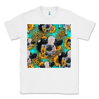 White holstein cow seamless pattern Classic Tee - HRA Design Shop