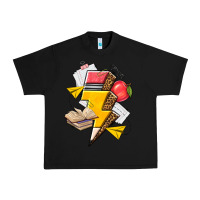 Black teacher lightning bolt Urban Heavy Tee - texasbilliewilder