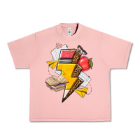 Salmon teacher lightning bolt Urban Heavy Tee - texasbilliewilder