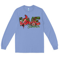 Colony Blue love summer Long Sleeve Tee - SublimationCraftShop