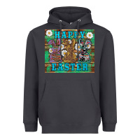 Smoke easter happy easter western bunnies daisies Heavyweight Hoodie - Artiststas