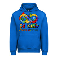 Cobalt be kind autism awareness infinity symbol Urban Hoodie - LillyAllenDesigns
