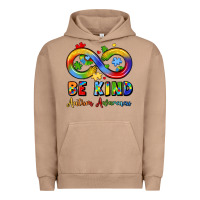 Pigment Burro be kind autism awareness infinity symbol Urban Hoodie - LillyAllenDesigns