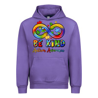 Be Kind Autism Awareness Infinity Symbol Urban Hoodie | Teevron
