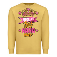 Antique Gold world's best nana ever Premium Sweatshirt - Jasminsmagicworld