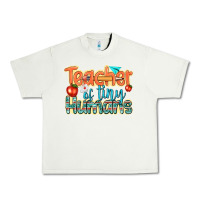 Pistachio teacher of tiny humans Urban Heavy Tee - texasbilliewilder