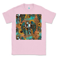 Bubblegum Pink faith cross seamless pattern Classic Tee - HRA Design Shop