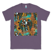 Lavender faith cross seamless pattern Classic Tee - HRA Design Shop