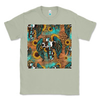 Matcha faith cross seamless pattern Classic Tee - HRA Design Shop