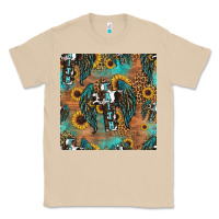 Mushroom faith cross seamless pattern Classic Tee - HRA Design Shop