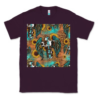 Plum faith cross seamless pattern Classic Tee - HRA Design Shop