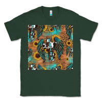 Sports Green faith cross seamless pattern Classic Tee - HRA Design Shop
