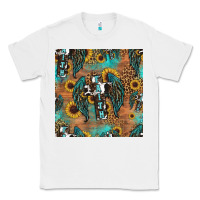 White faith cross seamless pattern Classic Tee - HRA Design Shop