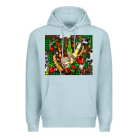 Blue Mist beer set for Christmas Premium Hoodie - AdoDesignShop