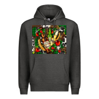 Charcoal Heather beer set for Christmas Premium Hoodie - AdoDesignShop