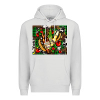 Dove Grey beer set for Christmas Premium Hoodie - AdoDesignShop