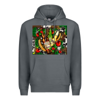 Rock beer set for Christmas Premium Hoodie - AdoDesignShop