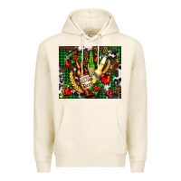 Tofu beer set for Christmas Premium Hoodie - AdoDesignShop