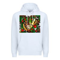 White beer set for Christmas Premium Hoodie - AdoDesignShop