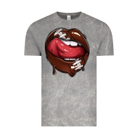 Cloud Rock sports lips american football Vintage Tee - texasbilliewilder