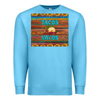 Ocean Blue tacos before vatos Premium Sweatshirt - BarkalooDesign